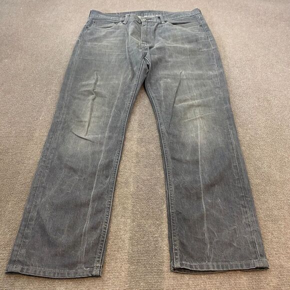 Levi's Other - Levi's Jeans Men 36 Fits 37x31 Faded‎ Gray 541 Denim Distressed Straight Fit